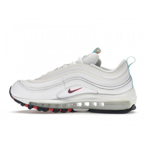 Nike Wmns Air Max 97 White Multi - женская сетка размеров