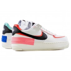 Женские кроссовки Nike Air Force 1 Low Shadow White Blue Black (W)