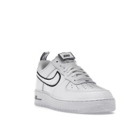 Кроссовки Nike Air Force 1 Low White Black Outline Swoosh
