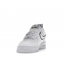 Кроссовки Nike Air Force 1 Low White Black Outline Swoosh