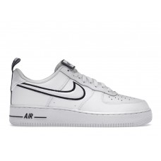 Кроссовки Nike Air Force 1 Low White Black Outline Swoosh