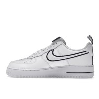 Кроссовки Nike Air Force 1 Low White Black Outline Swoosh