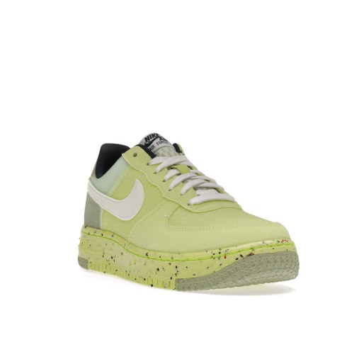 Кроссы Nike Air Force 1 Low Crater Light Lemon Twist - мужская сетка размеров