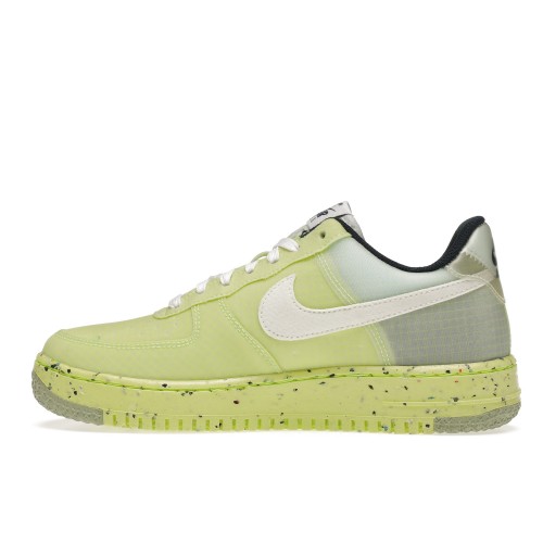Кроссы Nike Air Force 1 Low Crater Light Lemon Twist - мужская сетка размеров