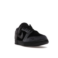 Кроссовки Nike Dunk Low Dover Street Market Triple Black Velvet