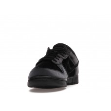 Кроссовки Nike Dunk Low Dover Street Market Triple Black Velvet
