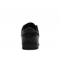 Кроссовки Nike Dunk Low Dover Street Market Triple Black Velvet
