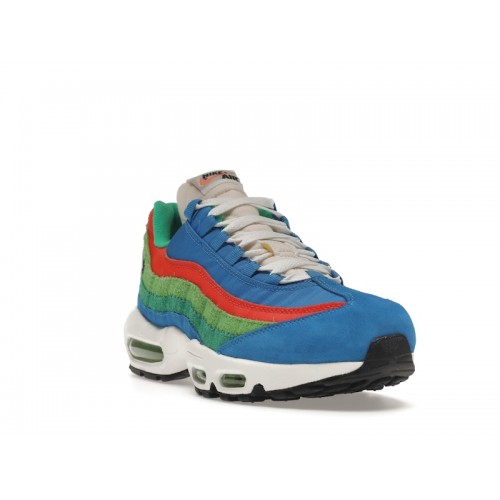 Кроссы Nike Air Max 95 SE Air Max Running Club Photo Blue - мужская сетка размеров