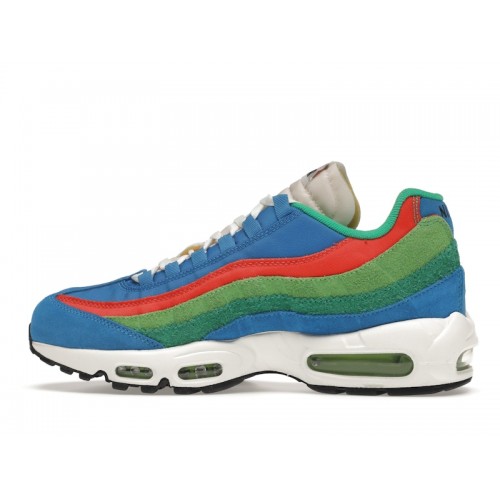 Кроссы Nike Air Max 95 SE Air Max Running Club Photo Blue - мужская сетка размеров