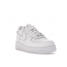 Подростковые Nike Air Force 1 Low LE Triple White (GS)