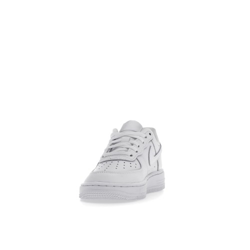 Кроссы Nike Air Force 1 Low LE Triple White (PS) - детская сетка размеров