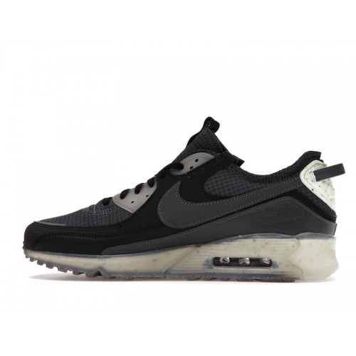 Кроссы Nike Air Max 90 Terrascape Black Lime Ice - мужская сетка размеров