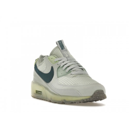 Кроссы Nike Air Max 90 Terrascape Grey Haze Dark Teal Green Seafoam - мужская сетка размеров