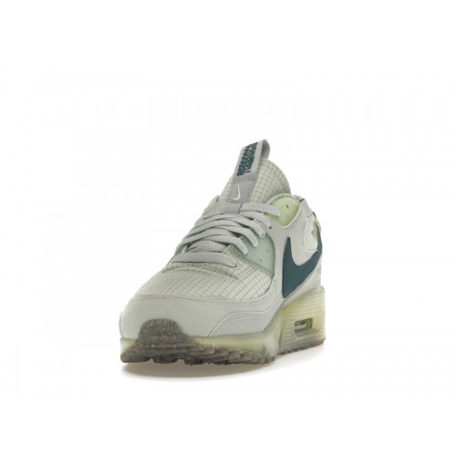 Кроссы Nike Air Max 90 Terrascape Grey Haze Dark Teal Green Seafoam - мужская сетка размеров