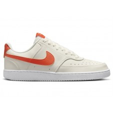Кроссовки Nike Court Vision Low Next Nature Sail White Safety Orange