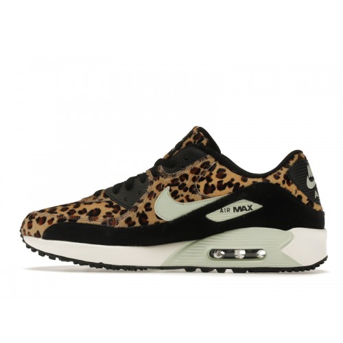 Кроссы Nike Air Max 90 Golf NRG Leopard - мужская сетка размеров