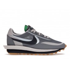 Кроссовки Nike LD Waffle sacai CLOT Kiss of Death 2 Cool Grey