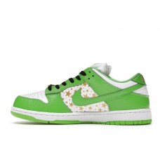 Кроссовки Nike SB Dunk Low Supreme Stars Mean Green (2021)