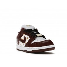 Кроссовки Nike SB Dunk Low Supreme Stars Barkroot Brown (2021)