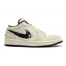Подростковые Jordan 1 Low SE Paint Splatter (GS)