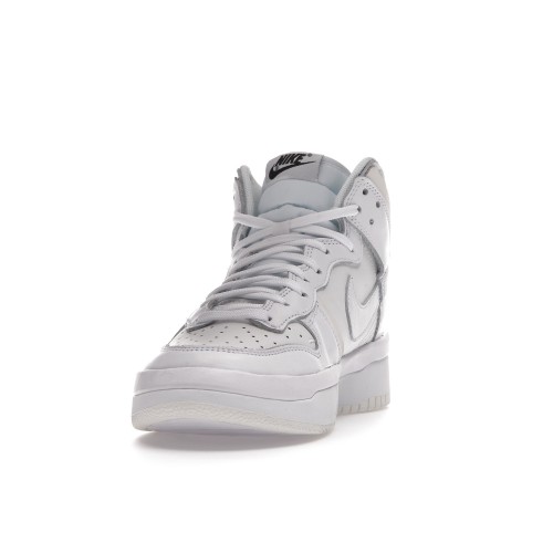 Кроссы Nike Dunk High Up Summit White Sail (W) - женская сетка размеров