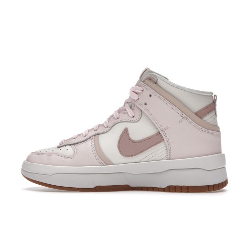 Кроссы Nike Dunk High Up Sail Light Soft Pink (W) - женская сетка размеров