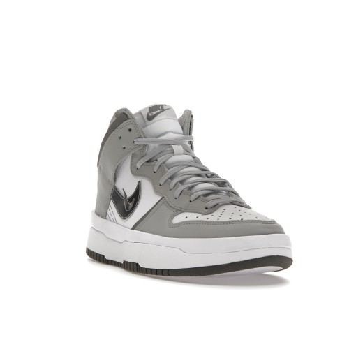 Кроссы Nike Dunk High Up Light Smoke Grey (W) - женская сетка размеров