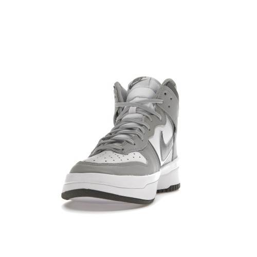 Кроссы Nike Dunk High Up Light Smoke Grey (W) - женская сетка размеров