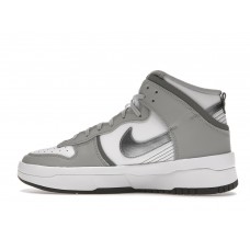 Женские кроссовки Nike Dunk High Up Light Smoke Grey (W)