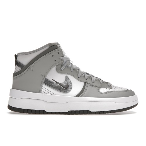 Кроссы Nike Dunk High Up Light Smoke Grey (W) - женская сетка размеров