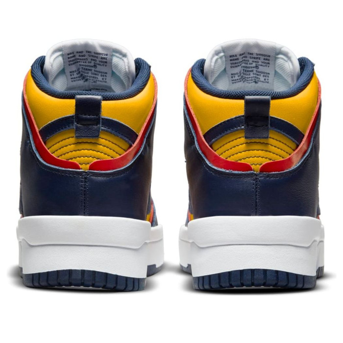 Nike Dunk High Up Michigan (W) - женская сетка размеров Nike Dunk High Up Michigan (W) - женская сетка размеров