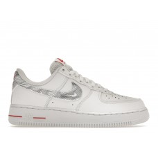 Кроссовки Nike Air Force 1 Low Topography Pack White University Red