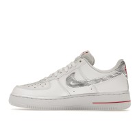 Кроссовки Nike Air Force 1 Low Topography Pack White University Red