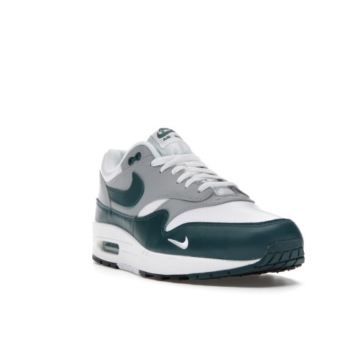 Кроссы Nike Air Max 1 Dark Teal Green - мужская сетка размеров