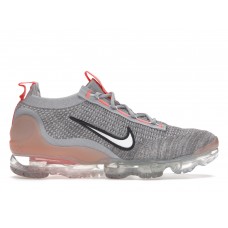 Кроссовки Nike Air VaporMax 2021 FK Grey Fog Bright Mango