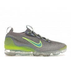 Кроссовки Nike Air VaporMax 2021 FK Particle Grey Liquid Lime