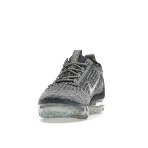 Кроссы Nike Air VaporMax 2021 FK Armory Blue Smoke Grey - мужская сетка размеров