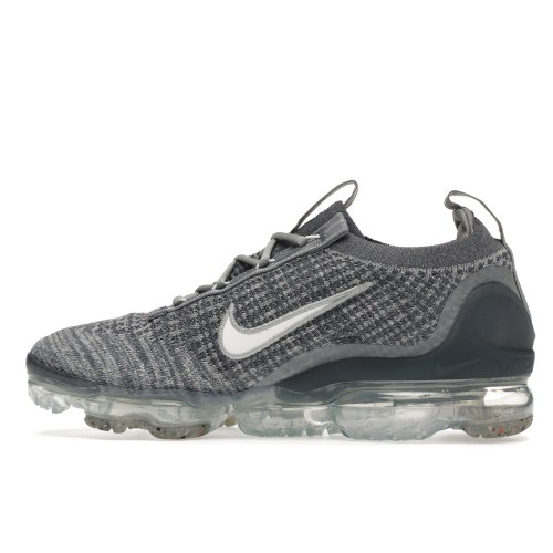 Кроссы Nike Air VaporMax 2021 FK Armory Blue Smoke Grey - мужская сетка размеров