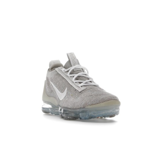 Кроссы Nike Air VaporMax 2021 FK Light Bone (W) - женская сетка размеров