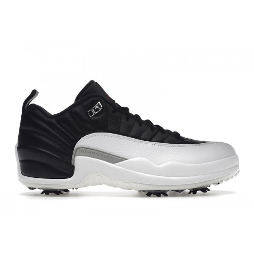 Кроссы Jordan 12 Retro Low Golf Playoff - мужская сетка размеров