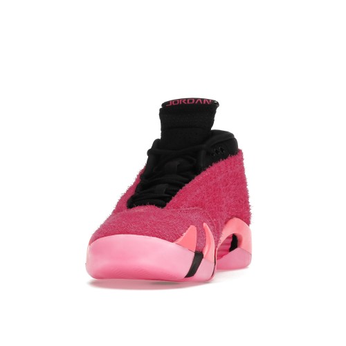 Кроссы Jordan 14 Retro Low Shocking Pink (W) - женская сетка размеров