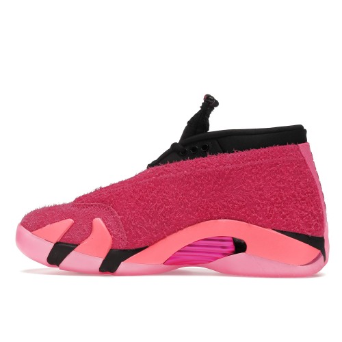 Кроссы Jordan 14 Retro Low Shocking Pink (W) - женская сетка размеров