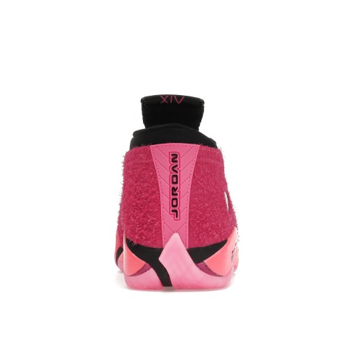 Кроссы Jordan 14 Retro Low Shocking Pink (W) - женская сетка размеров