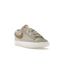 Мужские кроссовки Nike Blazer Low 77 Light Bone Removable Swoosh