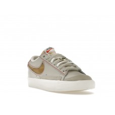 Мужские кроссовки Nike Blazer Low 77 Light Bone Removable Swoosh