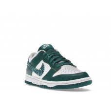 Женские кроссовки Nike Dunk Low Essential Paisley Pack Green (W)