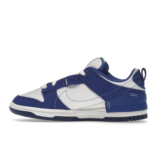Кроссы Nike Dunk Low Disrupt 2 White University Blue (W) - женская сетка размеров