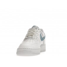Женские кроссовки Nike Air Force 1 Low 07 Essential White Worn Blue Paisley (W)