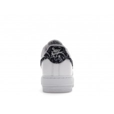 Женские кроссовки Nike Air Force 1 Low 07 Essential White Black Paisley (W)