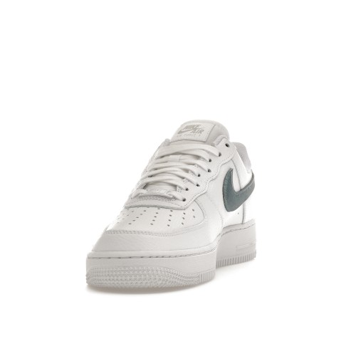 Кроссы Nike Air Force 1 Low Glitter Swoosh Green (W) - женская сетка размеров